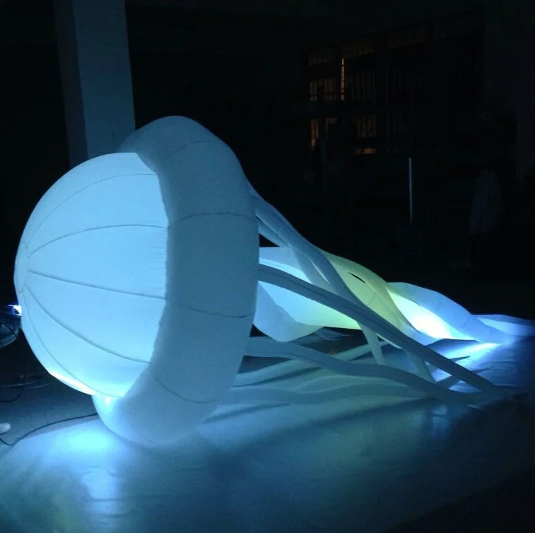 High Quality Inflatable Jellyfish Lighting Led Medusa Mode Advertising Model for Selling