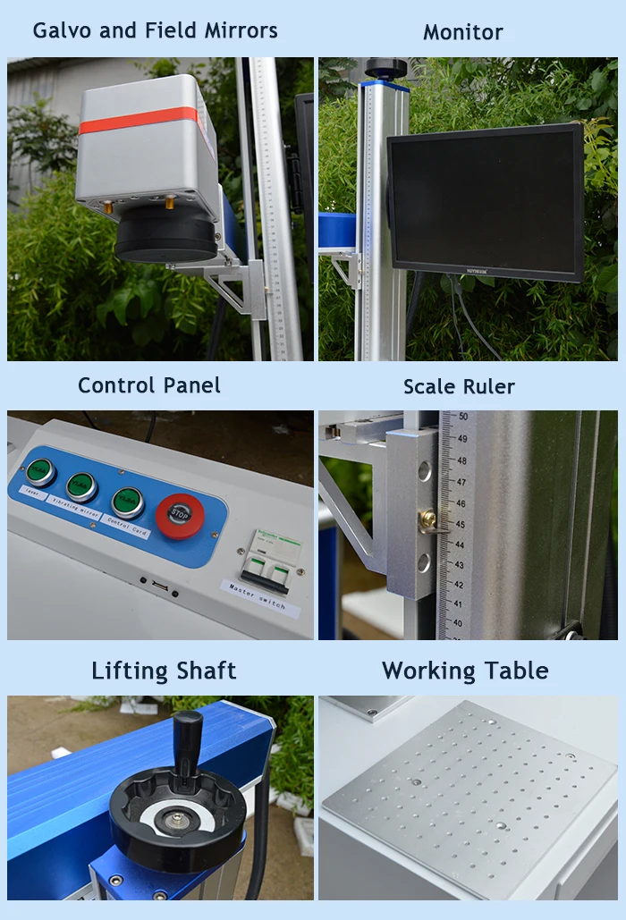 10 Off!! Fiber Laser Marking Machine Laser Fog Mark Machine For