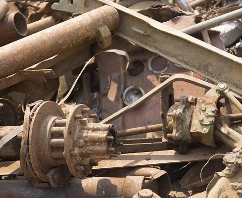 Ferrous Steel Quality Used Rail Scrap HMS 1 2 Scrap/HMS 1&2, Used Railway Track in Bulk Used Rail