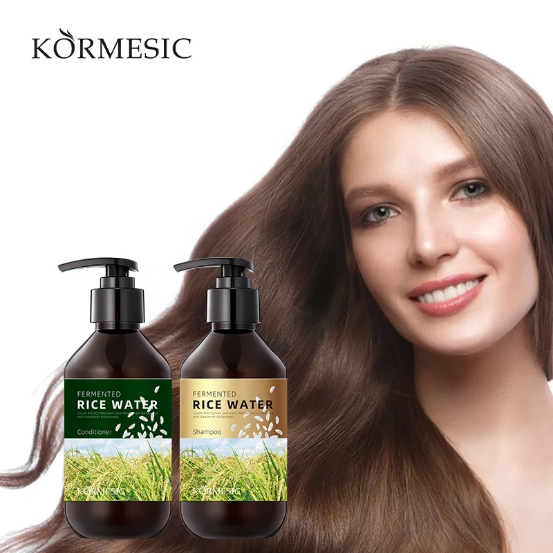 OEM ODM Private Label Black Rice Milk Hair Care Shampoo Smooth Hair Taomi Shampoo