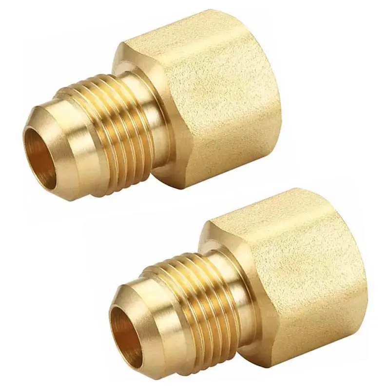 Brass Ferrule Hose Compression Pipe Fittings,Brass Male To Copper ...