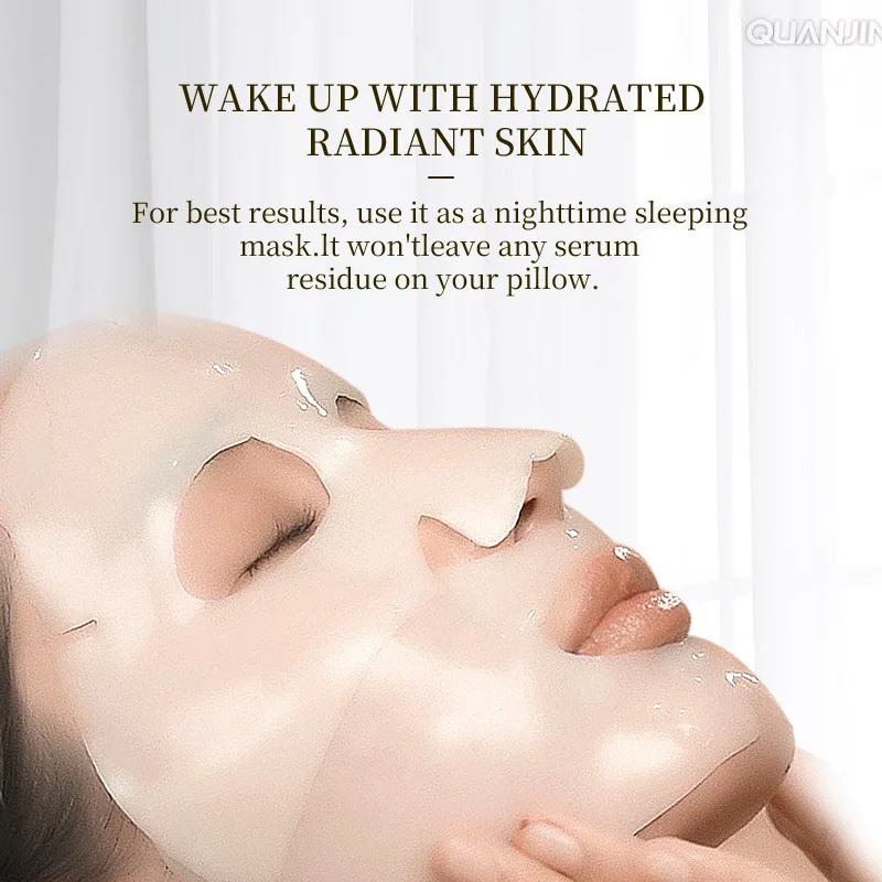 Professional Custom Logo Disposable Deep Moisturizing Face Nursing Skincare Whitening Feminine Facial Hydrating Mask