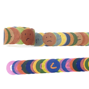 Self-adhesive Diy Waterproof Sticker Roll Washi Tape Decoration Custom Indian Washi Tape