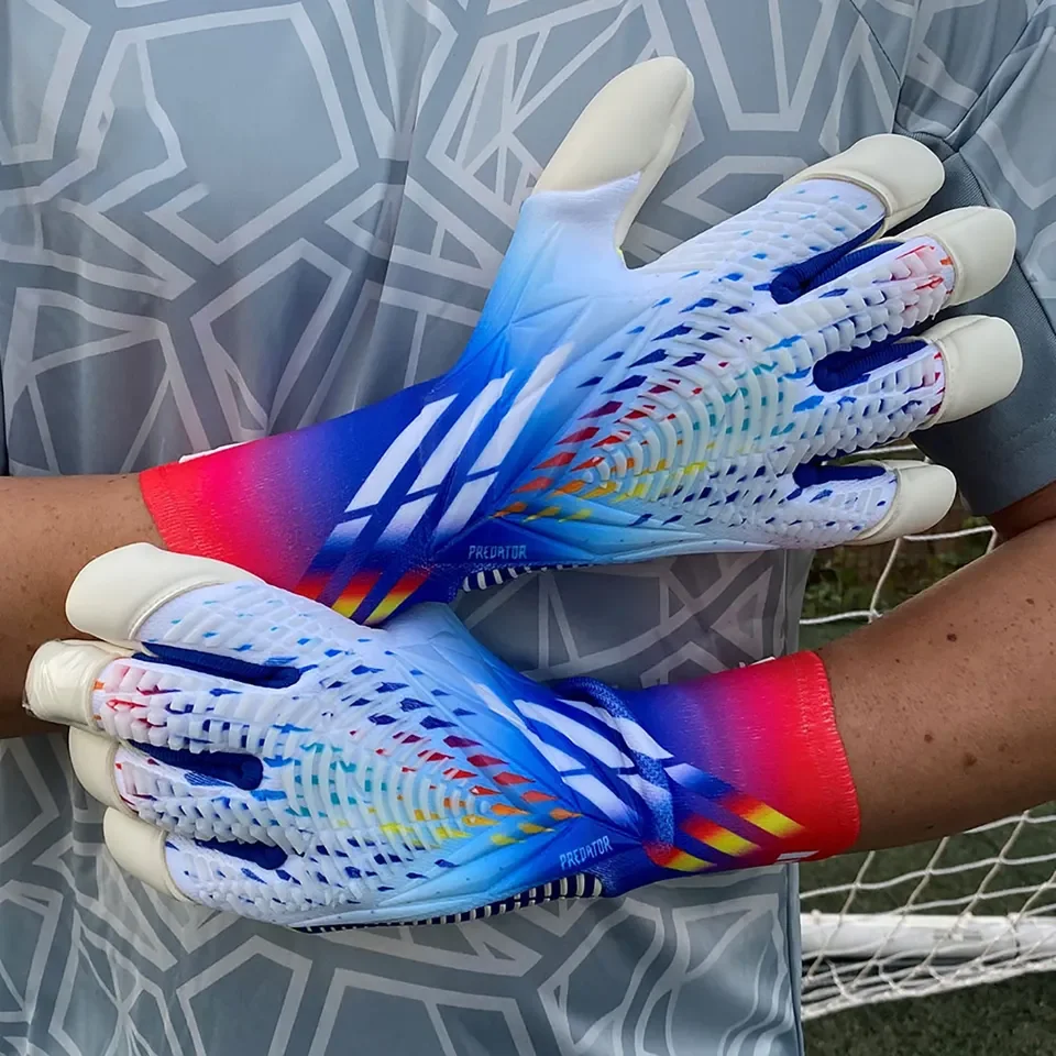 Custom Protective Professional Goalkeeper Gloves High Quality Latex