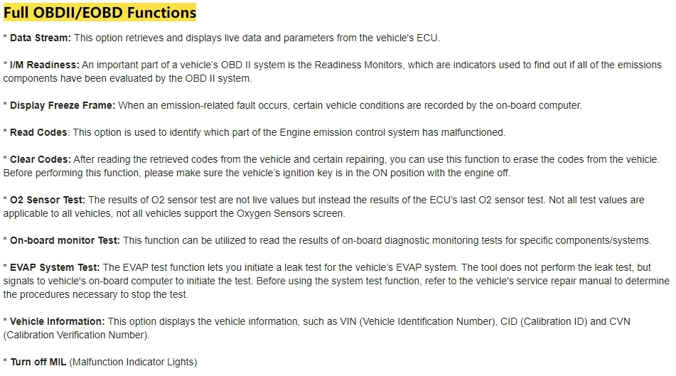 MUCAR BT200 OBD2 Scanner for Car Full System Diagnostic Free Lifetime Update OIL SAS Obd2 Car Code Reader Diagnostic Tools