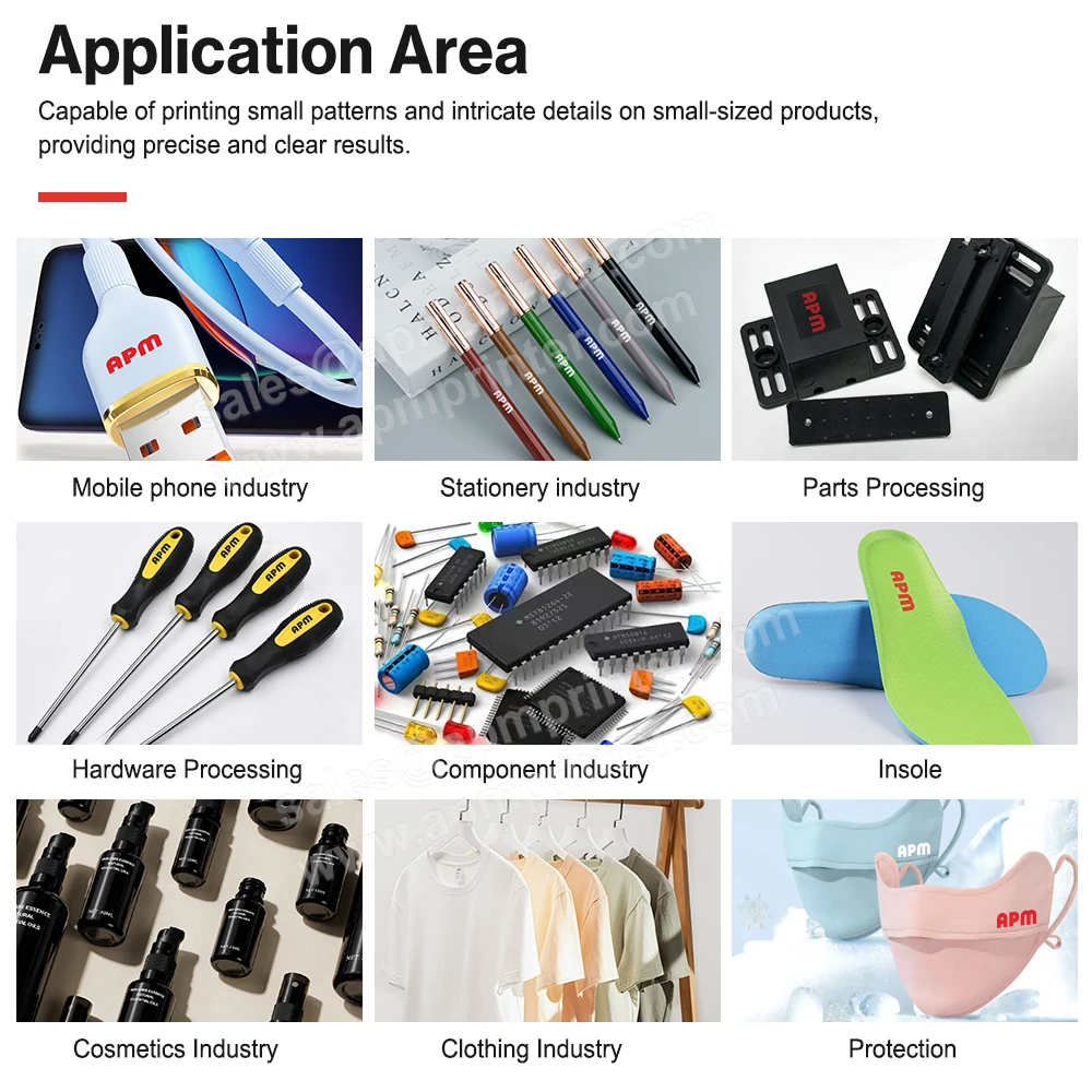 Desktop Tampon Printing Machine for Pad Printing Cloth Glasses Toys Pad Printer