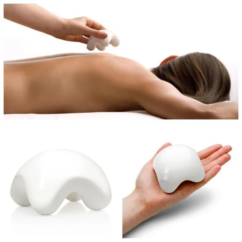 New Type Ceramic Therapy Massage Tool Anti Cellulite Gua Sha Massage Tool Therapy Lymphatic Drainage Paddle