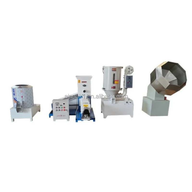 crumble pellet floating feed extruder process kibble machine for fish food