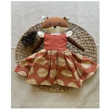 Top Quality Saanjh Latest 100% Cotton Designed Foxy Fox Cabbage Patch Doll Soft Unisex Toy From India