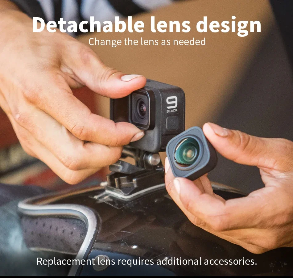 HERO9 Black Action Camera 4K 5.2K Video 20MP with Color Front Screen Live Helmet Go Pro 9 Sports Camera
