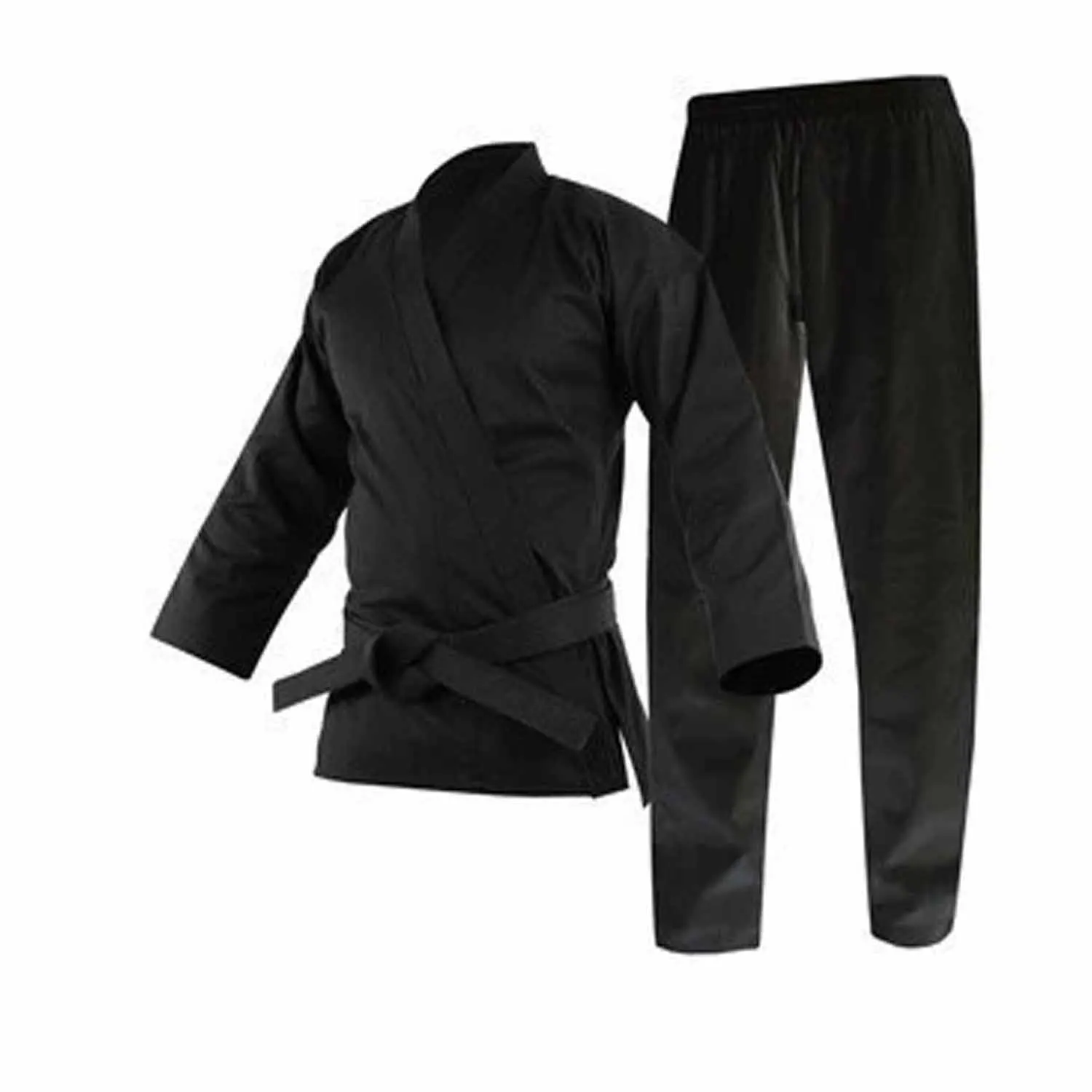 Oem With Embroidery Logo Judo Jacket With Pant Stripes Panel Work