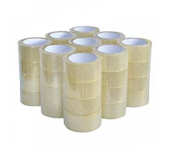 2 Mil Clear 2\" X 110 Yards Factory Direct Office Adhesive Tape Acrylic Packing Tape for Office Use