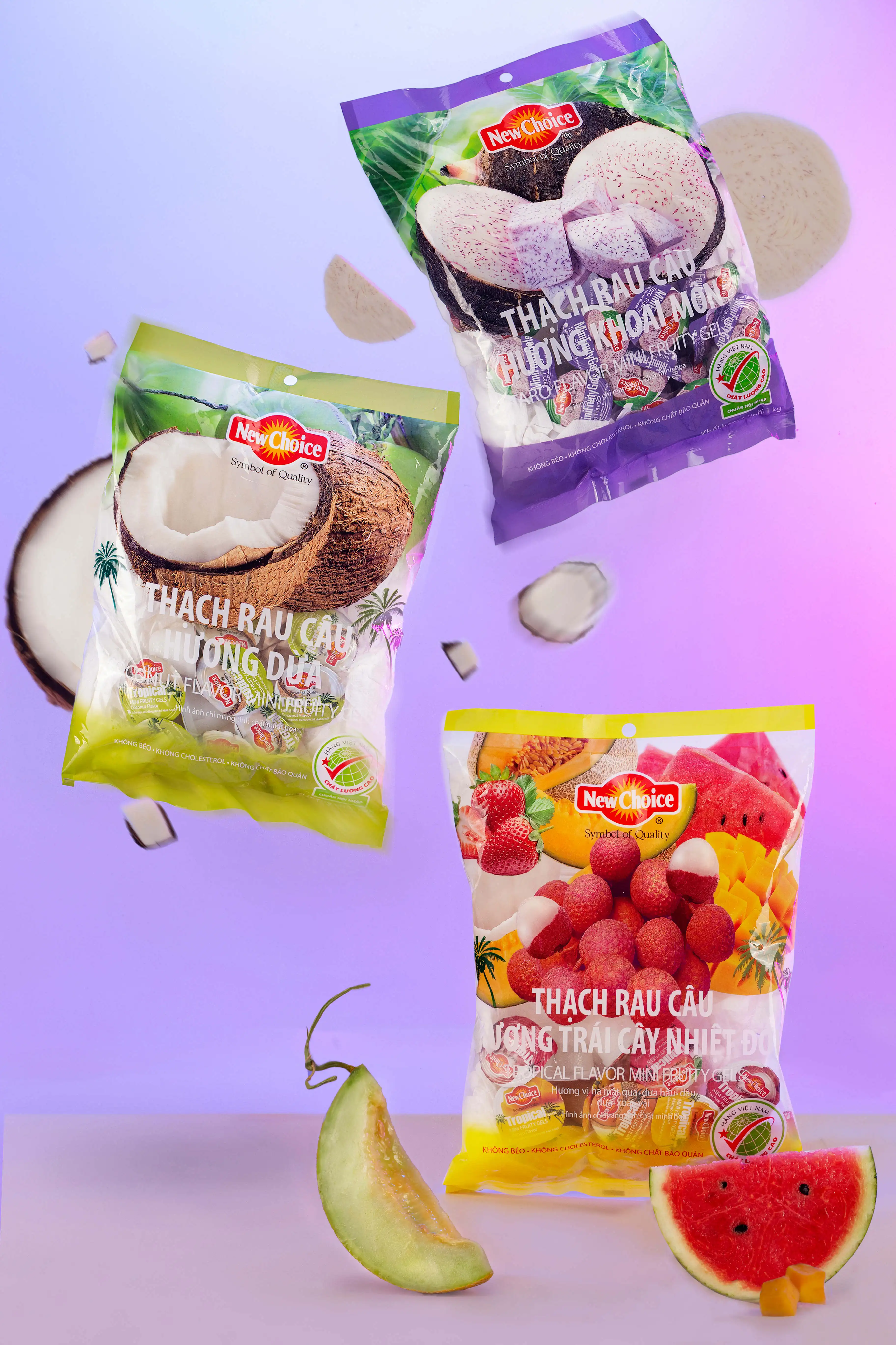 Tropical Flavor Mini Fruity Gels New Choice Brand The Best Selling ...