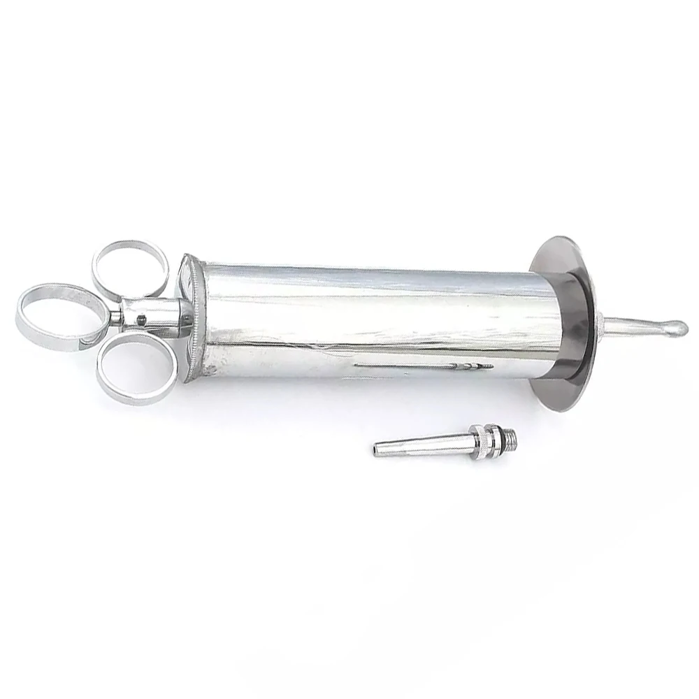 Reiner Alexander Ear Syringe 16cm Two Tips High Quality Stainless Steel Reusable ENT Syringe Medical Ear Irrigation Instrument