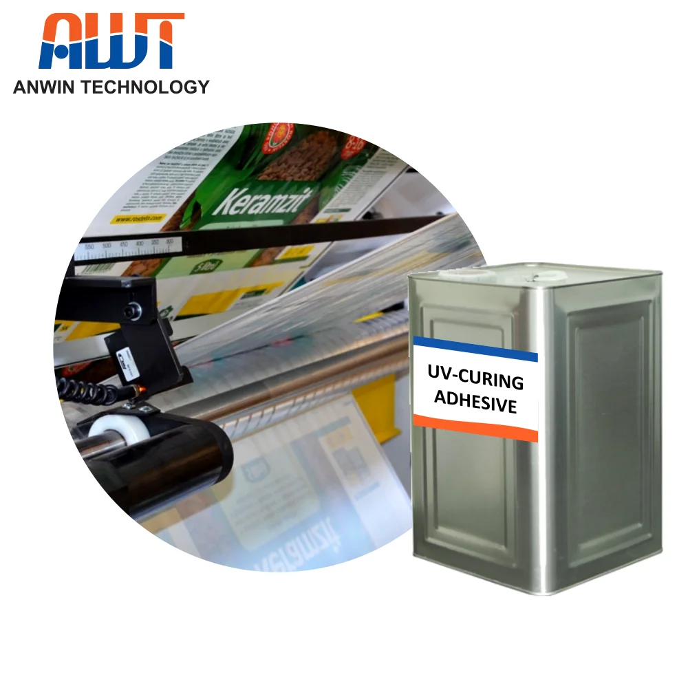 Uv Laminating Adhesive For Film To Film Lamination Buy Uv Glue For Foil Lamination,Uv Laminate