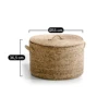 Round basket with lid