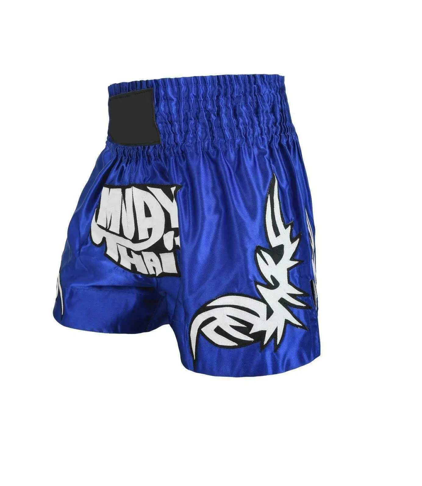 Custom 100% Polyester Satin Muay Thai Practice Kickboxing Combat Shorts ...