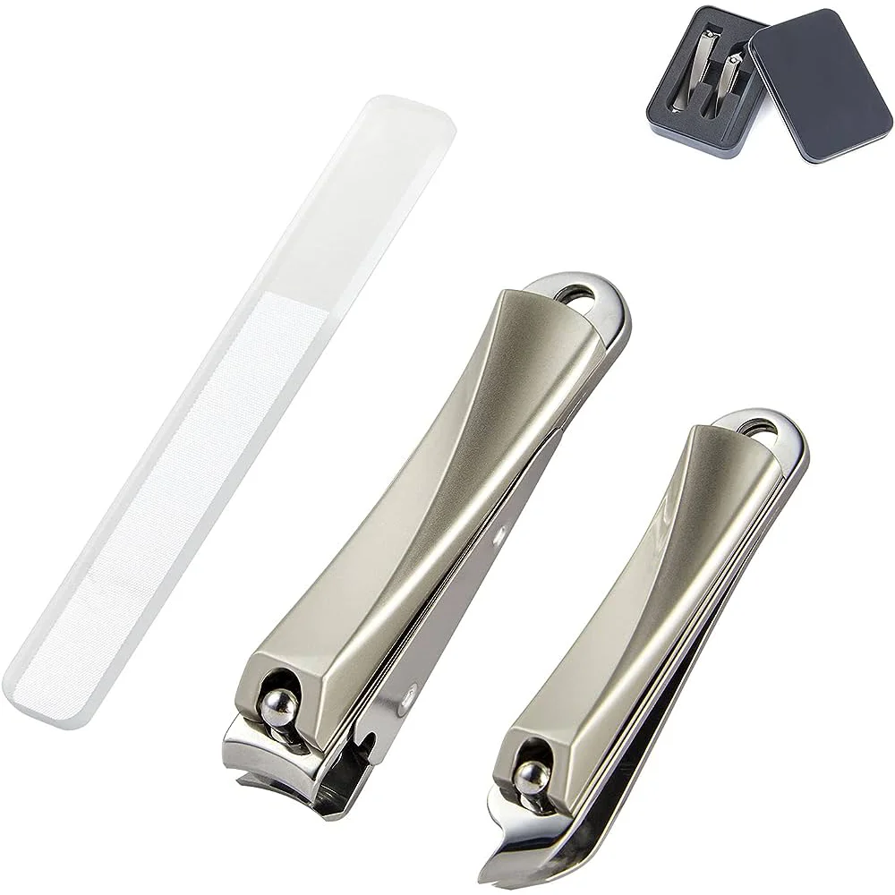 2 Pack Stainless Steel Ingrown Toenail Tool Professional Fingernail ...