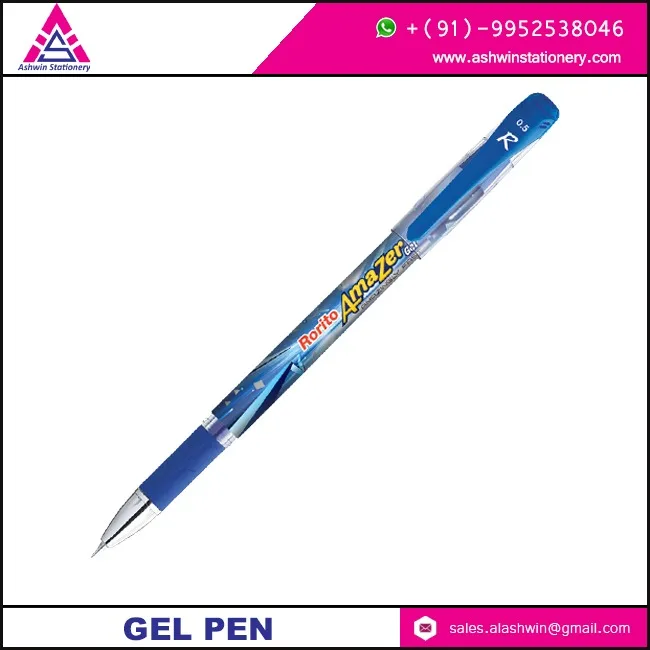 Direct Filling Ball Pen Use and Throw Blue Ink With a Free Cello Fruity Erser Non Stop Flow Speed Writing With Good Smell