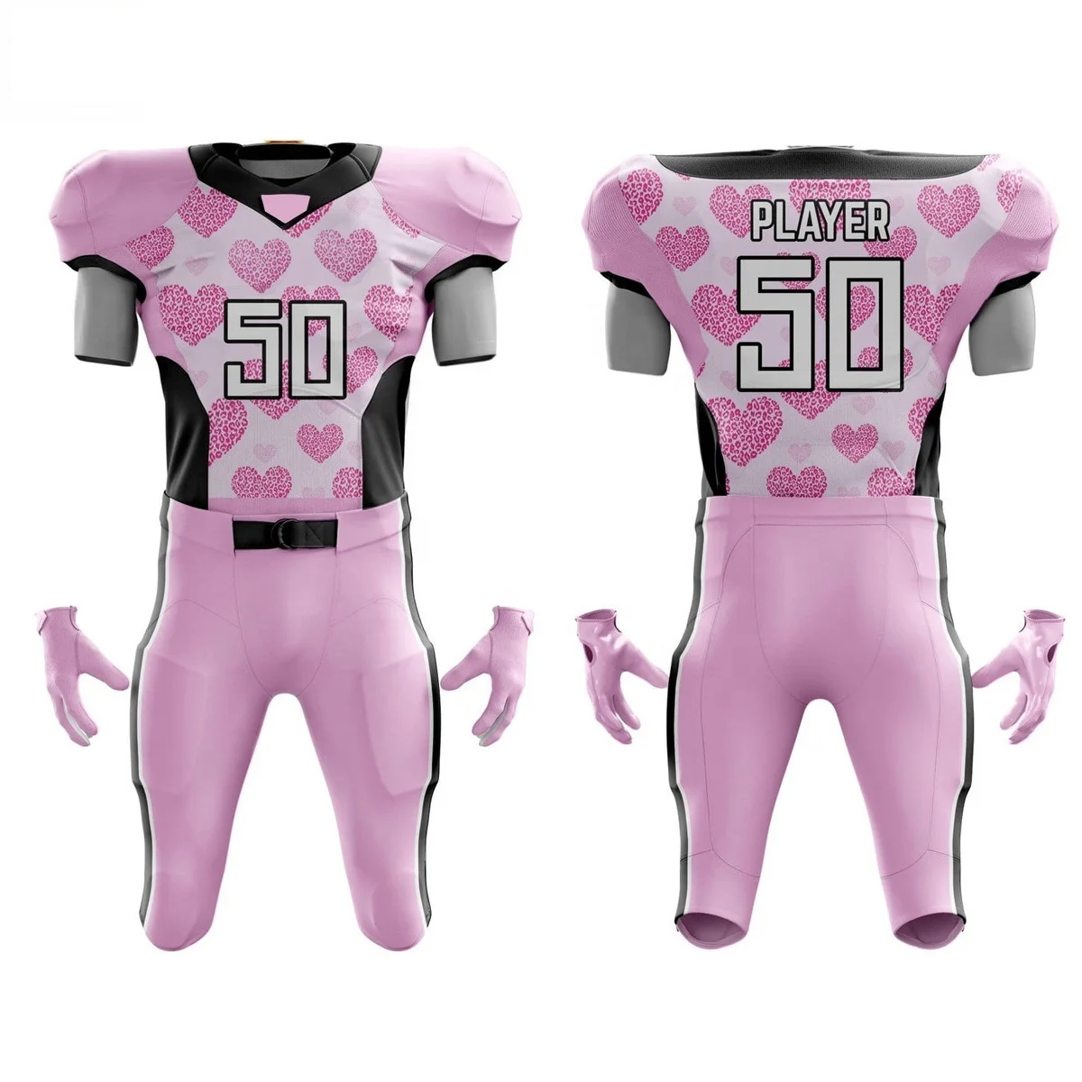 New Arrival customized American football Jersey, American football uniform,  Comfortable American Youth Football Uniforms