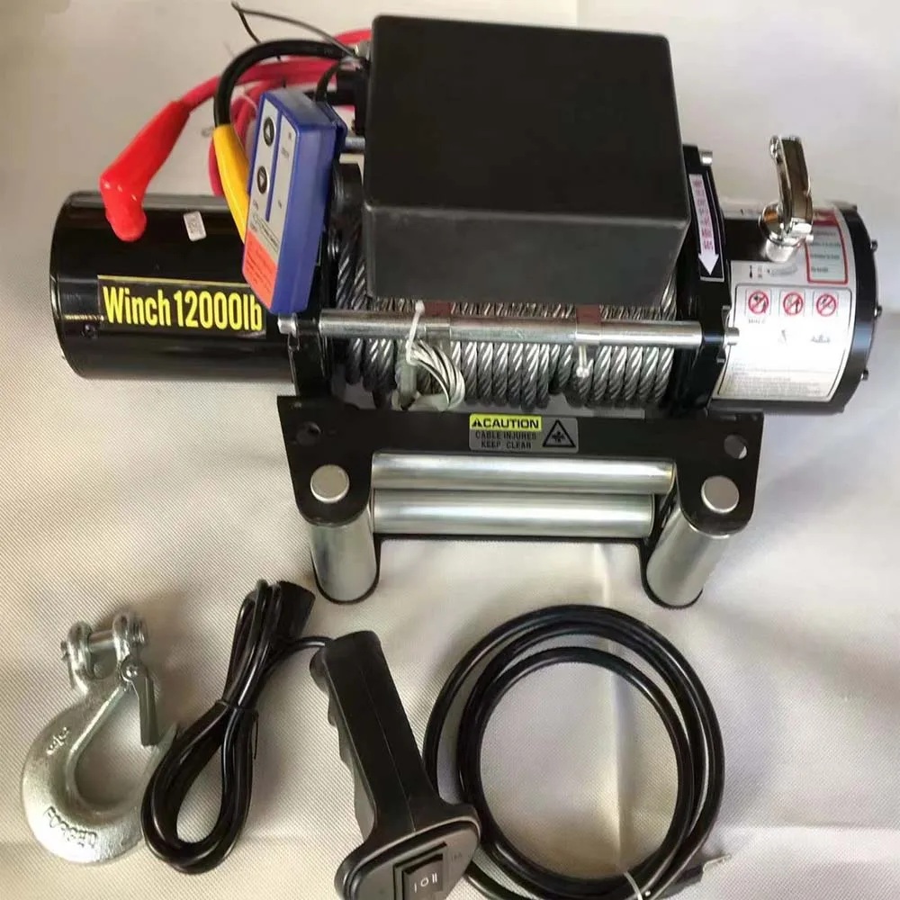 Factory Price 3000lb 6000lb 12000lb 12v 24v Electrical Winches - Buy ...