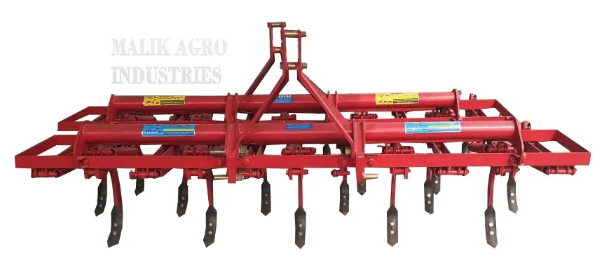 Heavy-Duty Spring Loaded Tines Cultivator for Tractor Diesel-Powered Agriculture Machinery Spring Tine Tiller for Farm Use
