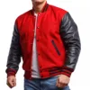 Red body / Black sleeves