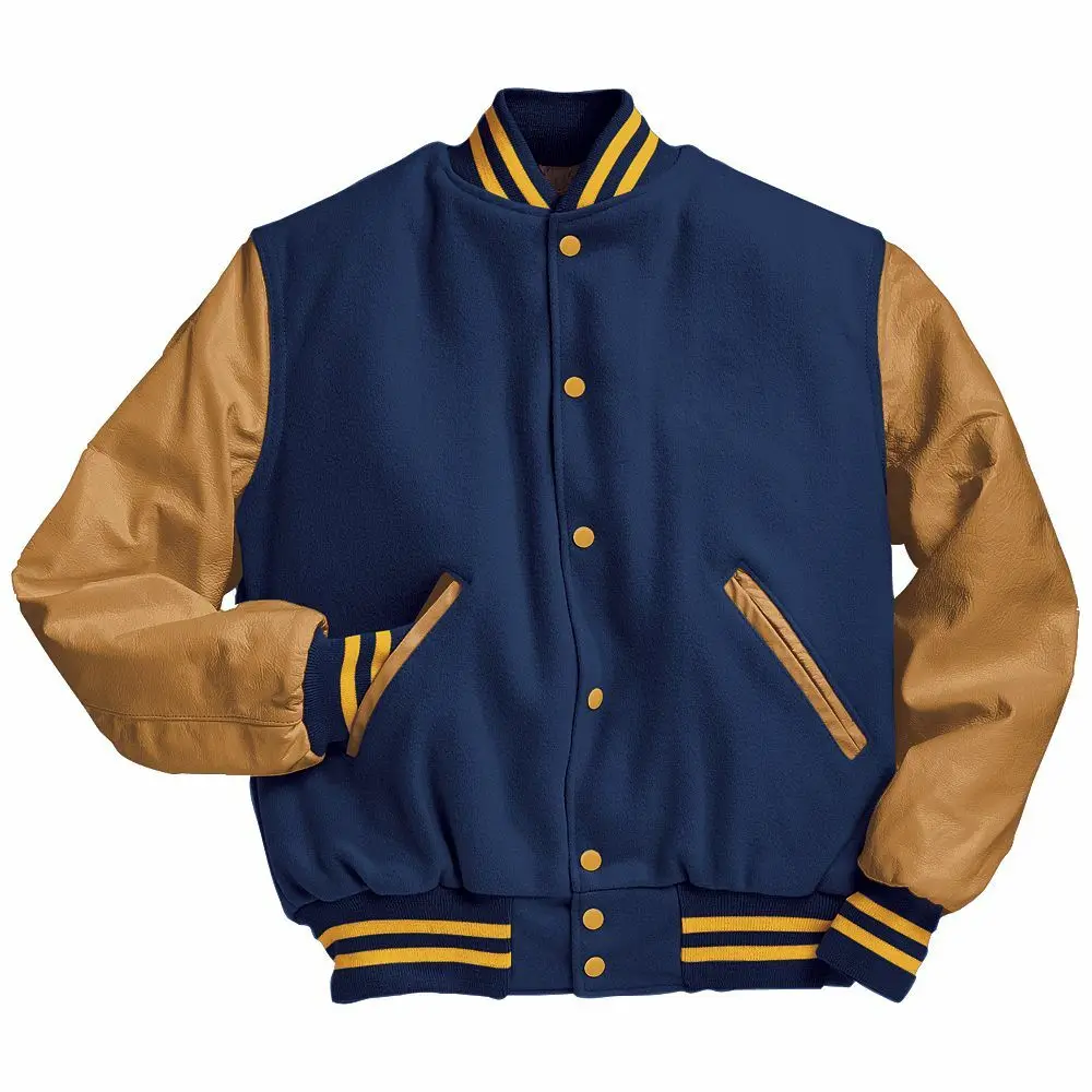 alound wool versity jacket Ｍサイズ　アラウンド Classic Wool Varsity Jackets with Leather Sleeves