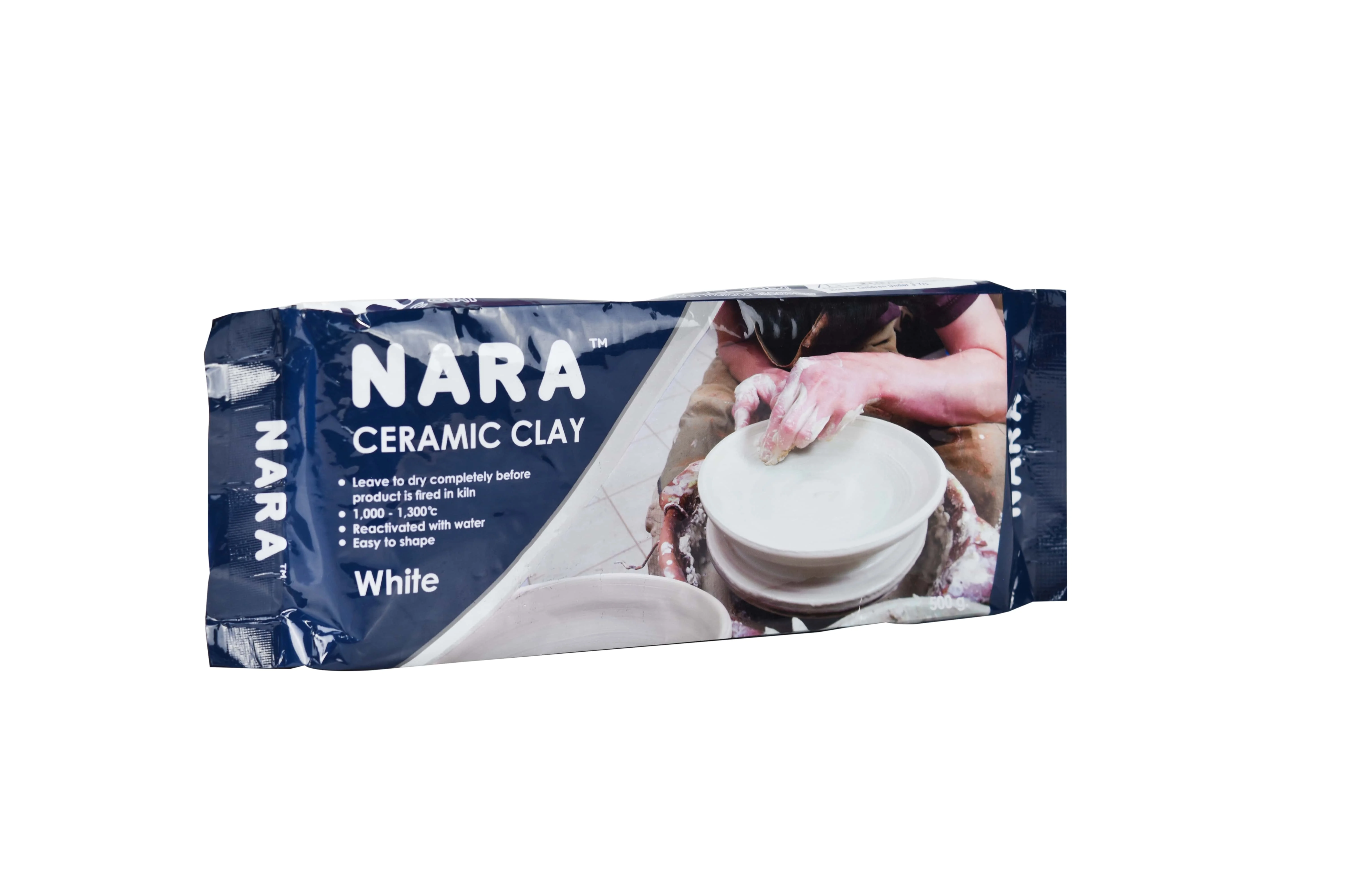 Nara Ceramic Clay 1.10lbs,(terracotta),Clay For Pottery,Thailand