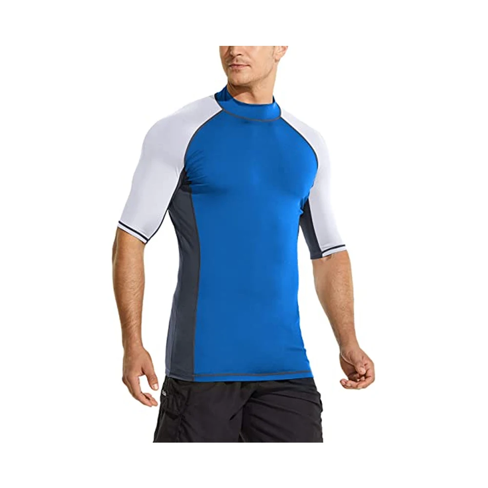 Training Rash Guards Compression Shirts,Athletic Workout Shirt,Water