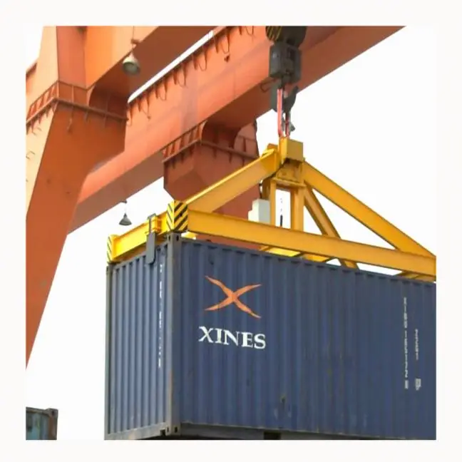 Over height Container Spreader Size Adjustable forklip spreader for container handling