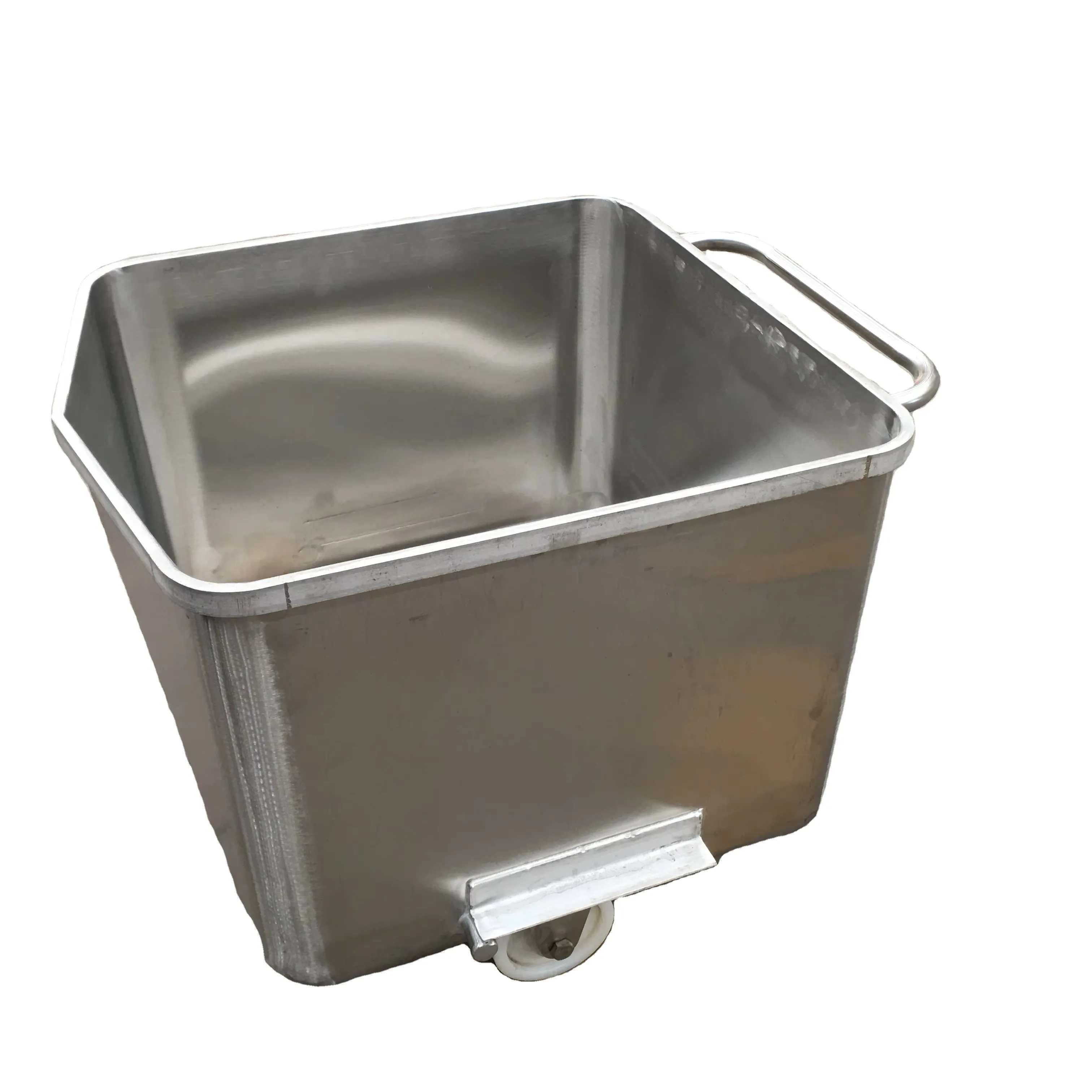 304 stainless steel transfer container/tote/meat trolley