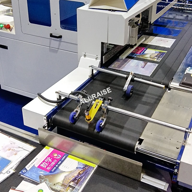Notebook Bagging Machine With Automatic Paper Counting Automatic Bagging Machine Sack Packer for Calendar Notebook Flat Product