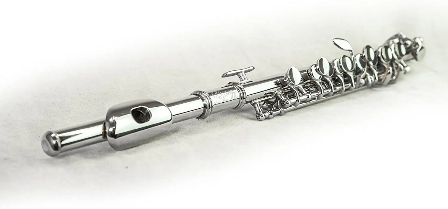 Great Piccolo C Key Silver Plated - Purple Instrument With Case & Accessories