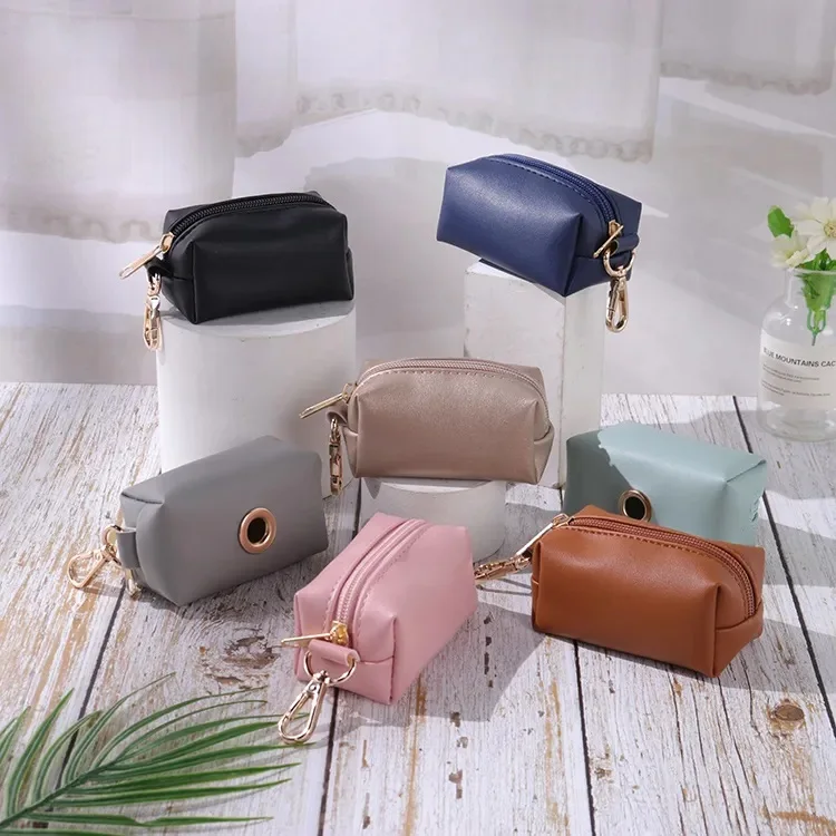 Wholesale Colorful Custom Logo Dog Eco Poop Bag Hands Free Pet Feces