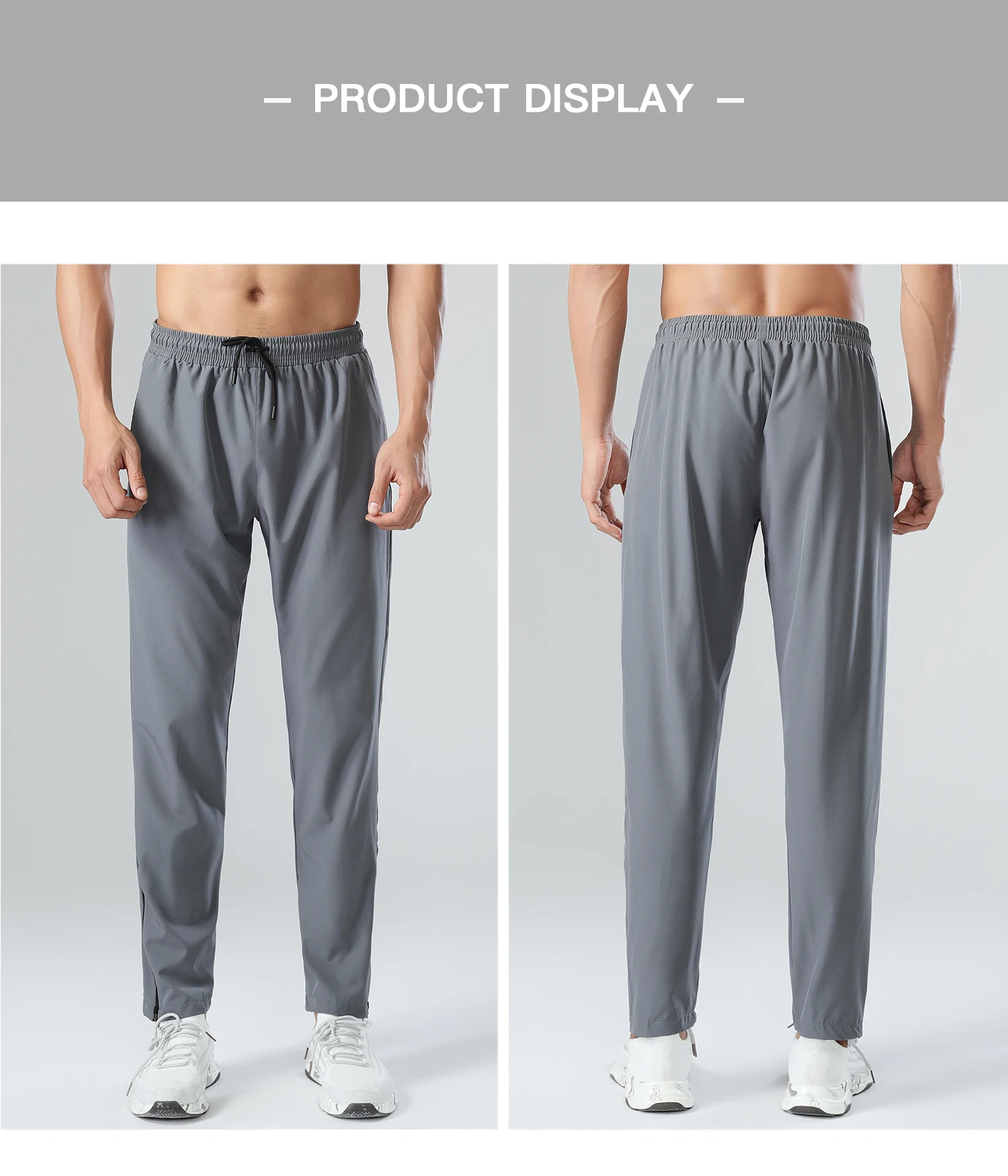 Basketball Jogger Men's Sweat Pants Wholesale Loose Breathable Quick Dry Casual Sports Pants