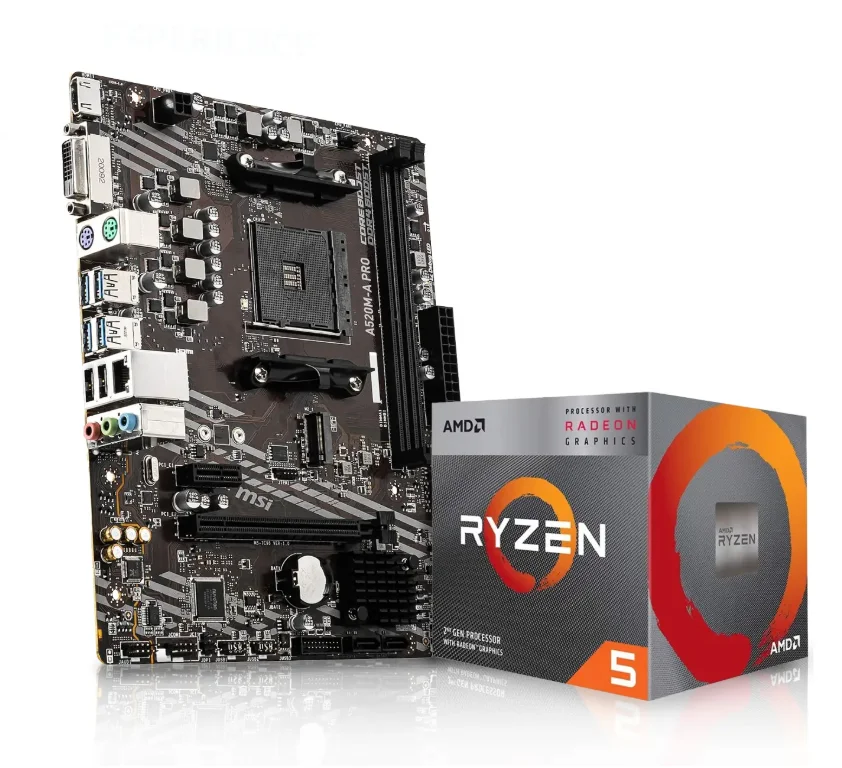 MSI MPG B650I EDGE WIFI Motherboard with AMD Ryzen 7 7800X3D