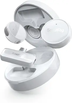 SMALLRIG S60 Wireless Microphone (White/USB-C Version) 4706