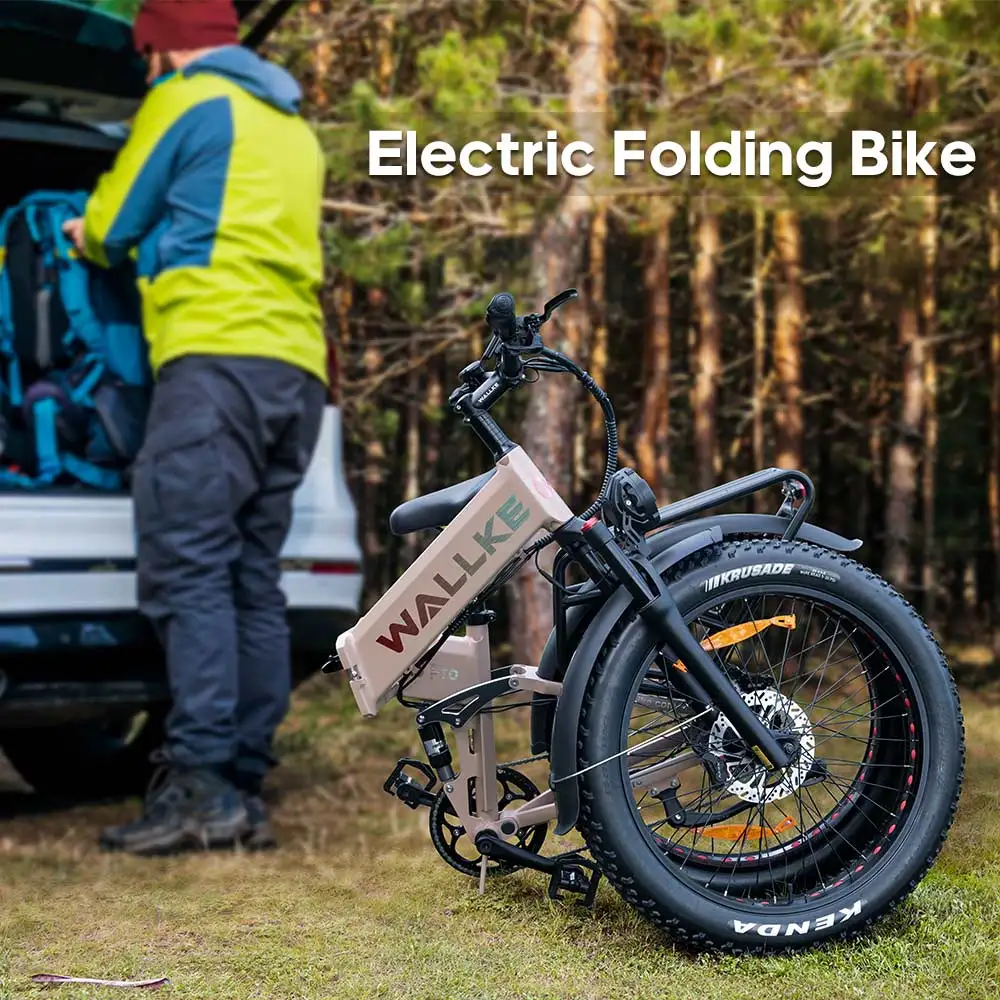 2024 Wallke X3 Pro Electric Folding Bike Convenient and Eco-Friendly Product