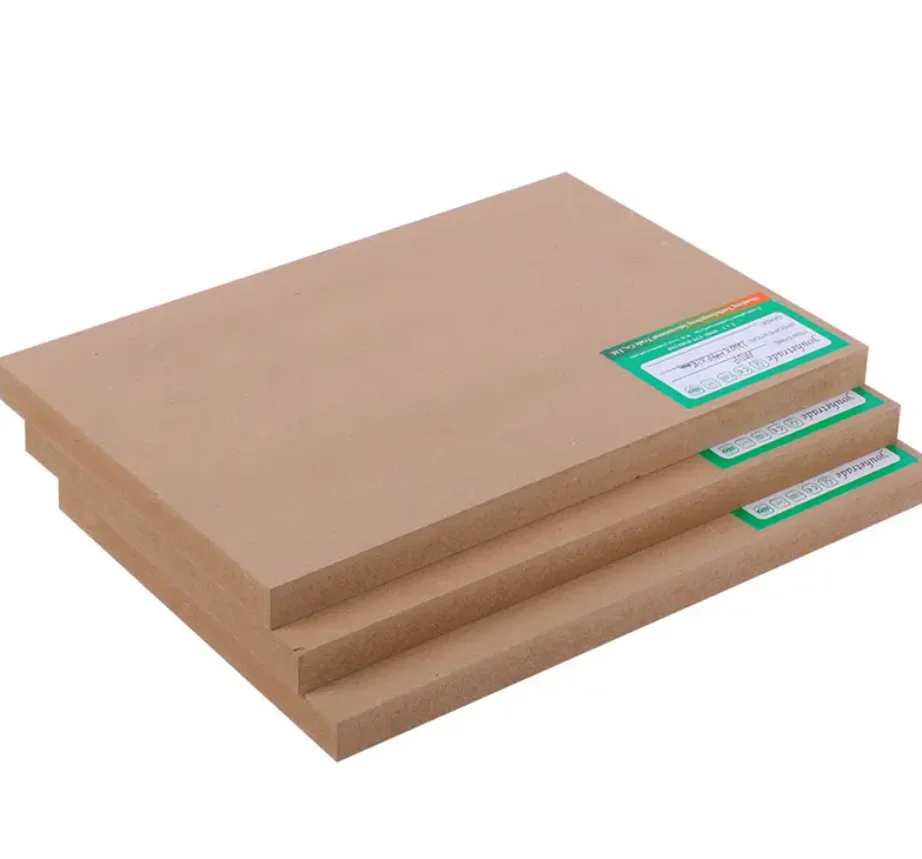 Raw Mdf / Hdf Wood Plain Mdf Board With Uv High Gloss Mdf Board