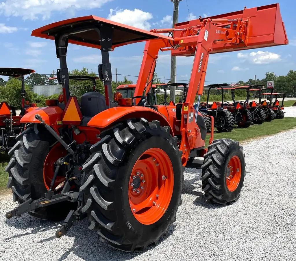 Cheap Price Kubota 71hp M7060 Tractor With Front Loader In Stock Ready