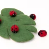 Wool Felt Red Lady Bug