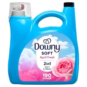 Premium Downy Ultra Laundry Liquid Fabric Softener (Fabric Conditioner), April Fresh, 140 Fl