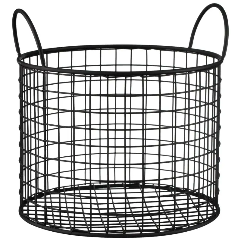 Steel Wire Basket High Quality Powder Coat Finishing Multipurpose