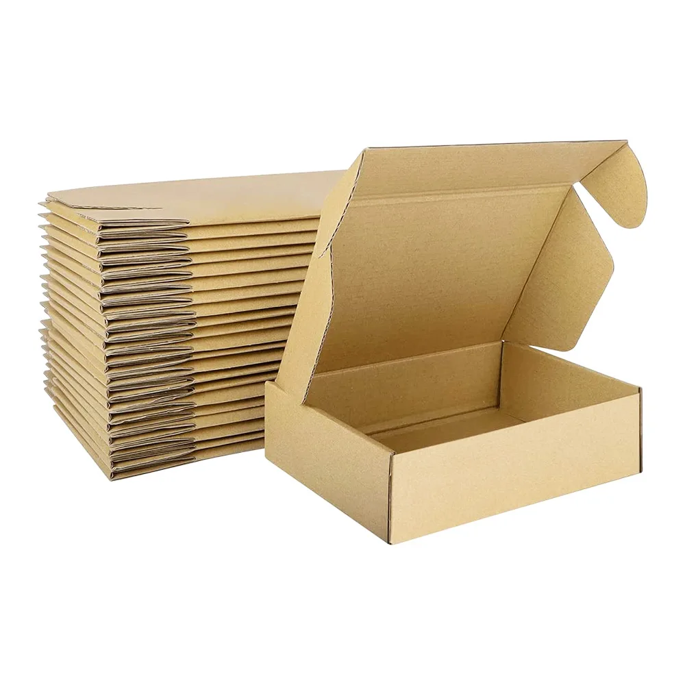 Wholesale Recycled Corrugated Paper Cartons Box Custom Logo Packaging