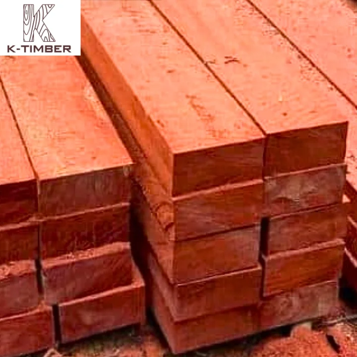 Ktimber African Supplier Padauk Dimensional Lumber Natural Wood Hard