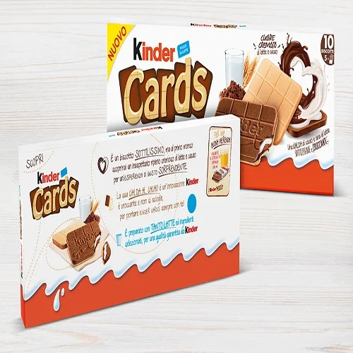 ferrero kinder cards chocolate 5kg 20g