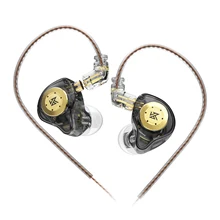 KZ EDX Pro HIFI Bass in Ear Earbuds in Ear Monitor Earphones Sport Noise Cancelling Headset Detachable Mobile Phone In-ear Wired