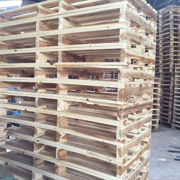 Pine Wooden Pallet Boards for Packing Cargo / Wood Pallet EU Standard for Transport Logistics Custom Size