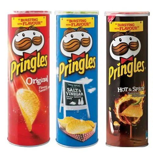 Pringles The Original Potato Crisps - Perfectly Seasoned Salty Snack ...